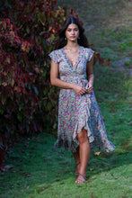Load image into Gallery viewer, Sea Lustre - Havana Maxi Wrap Dress - Sea Spray