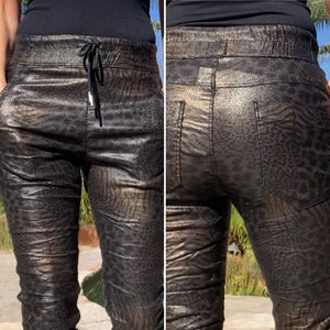 Shely Style Flog Pants - 'Karin' Multi Animal