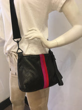 Load image into Gallery viewer, Nancy Wristlet/Crossbody Handbag - Black Perf
