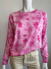 Load image into Gallery viewer, Wispr by Brodie Moonlight Tie Dye Sweatshirt (Sweater) - Dragon Fruit Dye