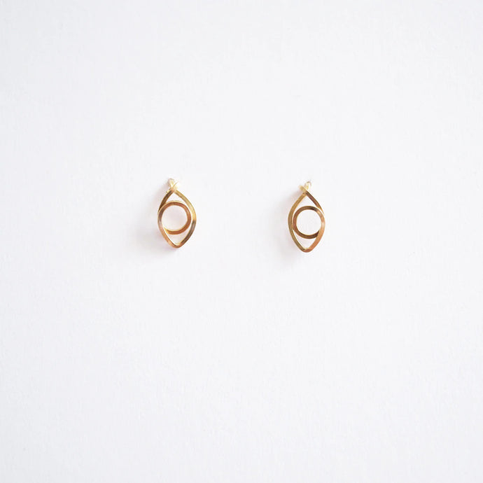 Imi Evil Eye Studs - Gold Fill