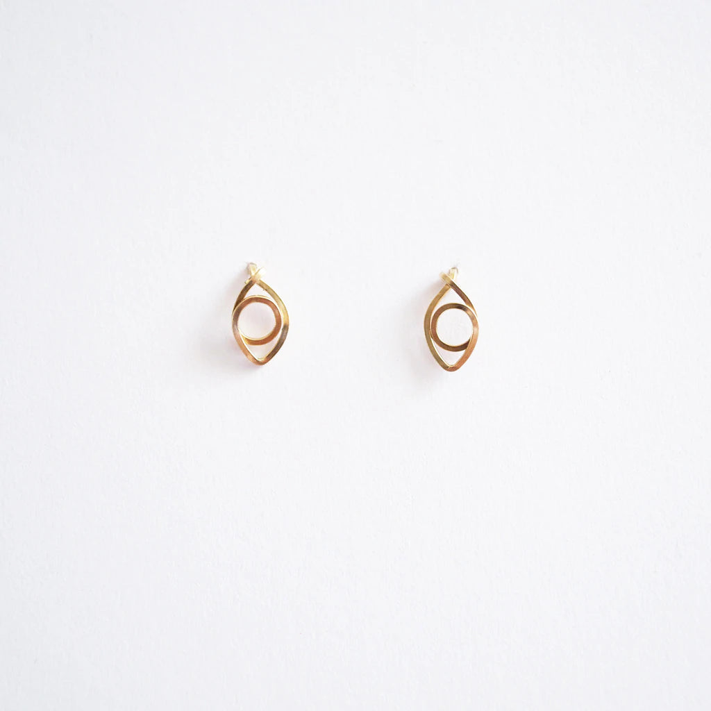 Imi Evil Eye Studs - Gold Fill