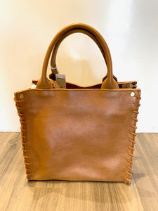 Let & Her Aztec Mini, Cognac Python