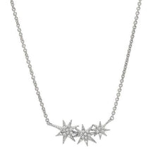 Load image into Gallery viewer, Triple Starburst Necklace