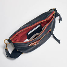 Load image into Gallery viewer, Hammitt - Charles Belt Bag - Black w/ Red Zipper , Brushed Gold Studs