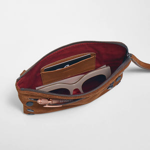 Hammit Nash Sml - Mahogany Suede