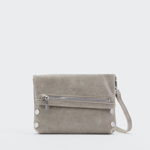 Hammitt - VIP Small Clutch, Pewter/Brushed Silver