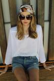 Felicite Venice Top - White