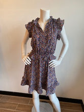 Load image into Gallery viewer, Pinch - Ruffle Dress - Navy Floral
