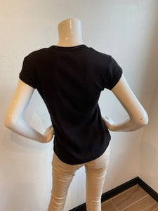 DY Choice, Bevy Flog - Diana Knit V-Neck Top
