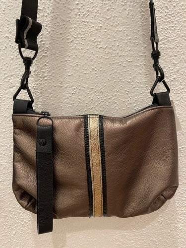 Nancy Wristlet/Crossbody Handbag - Assorted Stripes