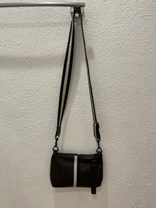 Nancy Wristlet/Crossbody Handbag - Assorted Stripes