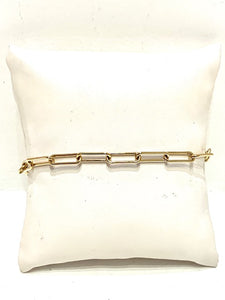 Deb Brewer -  Paper Clip Chain Bracelet