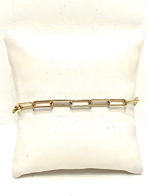 Deb Brewer -  Paper Clip Chain Bracelet
