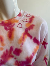 Load image into Gallery viewer, Park Barrett - Heart Embroidered Tie Dye Sweatshirts