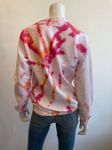 Park Barrett - Heart Embroidered Tie Dye Sweatshirts