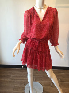 Pinch - 3/4 Sleeve Ruffle Dress