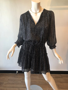 Pinch - 3/4 Sleeve Ruffle Dress