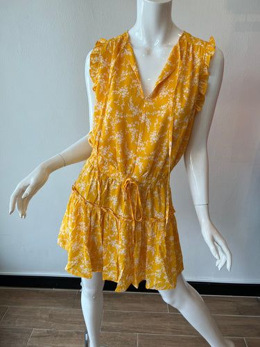 Pinch - Ruffle Dress Yellow Floral