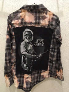 Upcycle Envy - Vintage Flannel - Jerry Garcia S/M