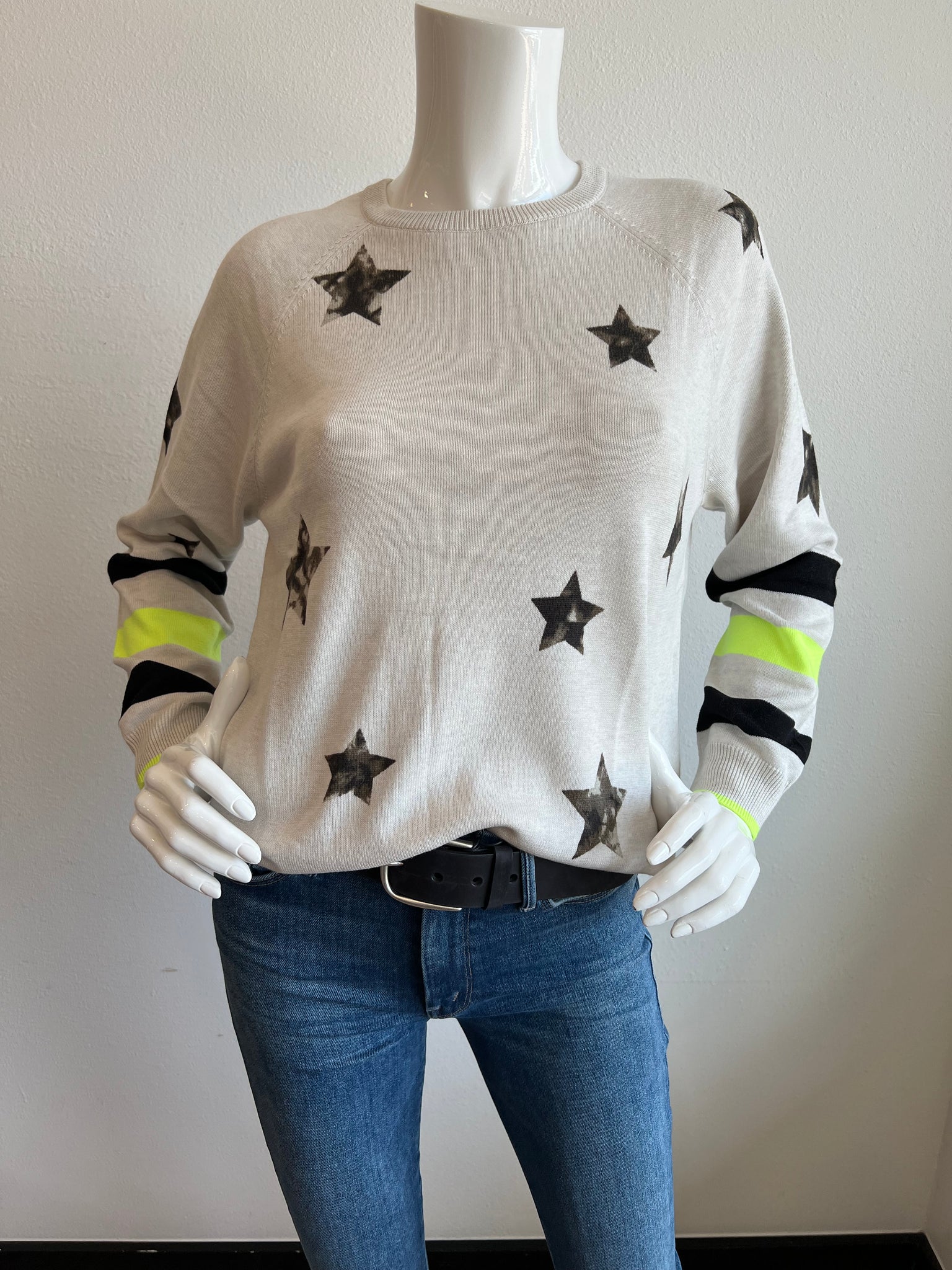 Brodie - Wispr: Inked Stars and Stripes Sweater – CAMI