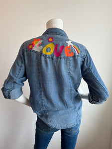 Billy T - Peace and Love Denim Shirt