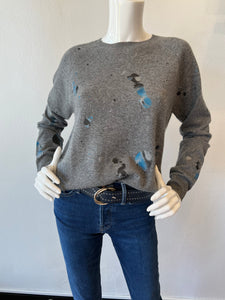 Brodie - Galaxy Splatter Mini Sweater