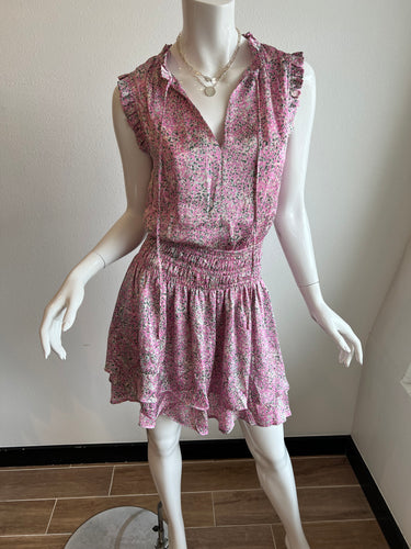 Pinch - Ruffle Dress - Pink Floral