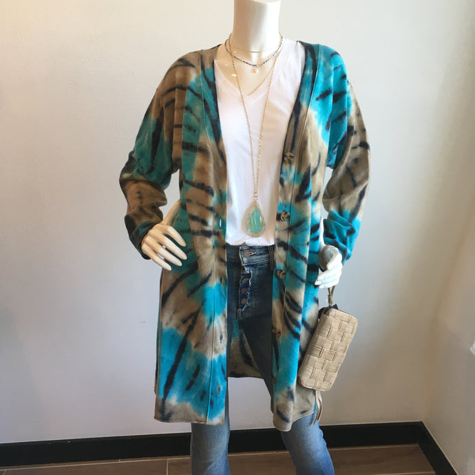CRUSH - Tie Dye Milano Cardigan