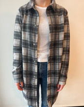 Load image into Gallery viewer, Dylan - Jack Plaid Shirt Jacket - Black