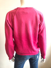 Load image into Gallery viewer, ISMBS Frost LOVE Hand Embroidered Sweatshirt - Fuchsia Pink