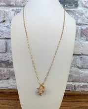 Load image into Gallery viewer, Long Chain Link Necklace With Charms