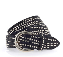 Load image into Gallery viewer, Kira Studded Leather B. Belt