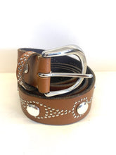 Load image into Gallery viewer, Studded Leather B. Belt
