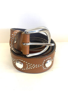Studded Leather B. Belt