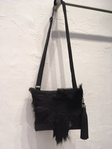 Evoke Women - Cara Leather & Fur Bag
