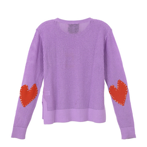 Kerri Rosenthal Patchwork Pullover - Lavender