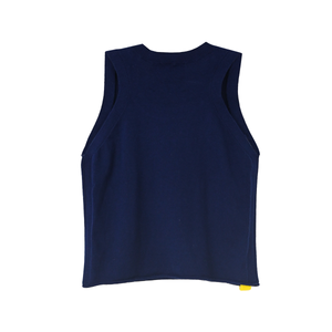 Kerri Rosenthal Lola Tank - Waves (Navy)
