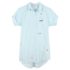 Kerri Rosenthal Nina Shirt Dress Happy