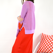 Load image into Gallery viewer, Kerri Rosenthal Patchwork Pullover - Lavender
