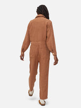Load image into Gallery viewer, MATE The Label Long Sleeve Linen Jumpsuit - Sedona