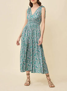 Omika - Rosalita Midi Dress - Safi Wisteria