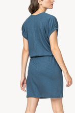 Load image into Gallery viewer, Lilla P Belted V-Neck Dress