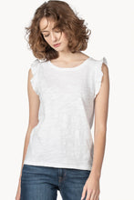 Load image into Gallery viewer, Lilla P - Ruffle Sleeve Tank