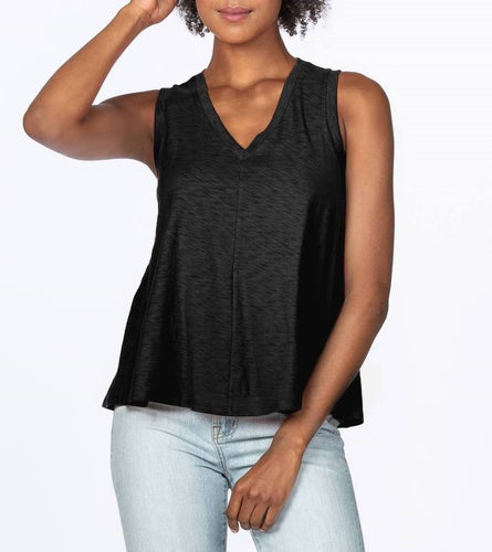 Lilla P - V-Neck Swing Tank - Black