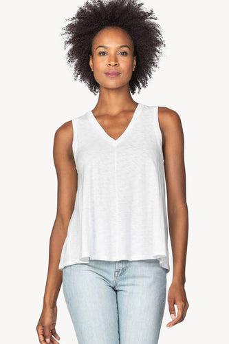 Lilla P - V-Neck Swing Tank - White