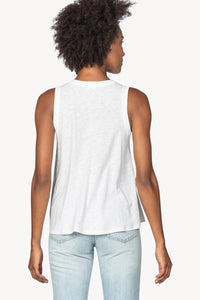 Lilla P - V-Neck Swing Tank - White