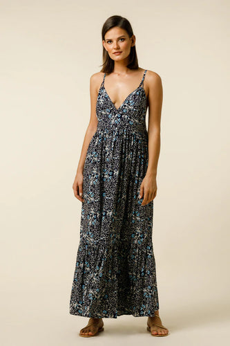 Lusana Eden Maxi Dress - Night Shade