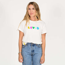 Load image into Gallery viewer, Kerri Rosenthal - Suke Tee Loved Tee - White