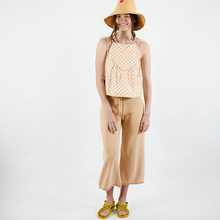 Load image into Gallery viewer, Kerri Rosenthal Barb Lounge Pant Cropped - Sand
